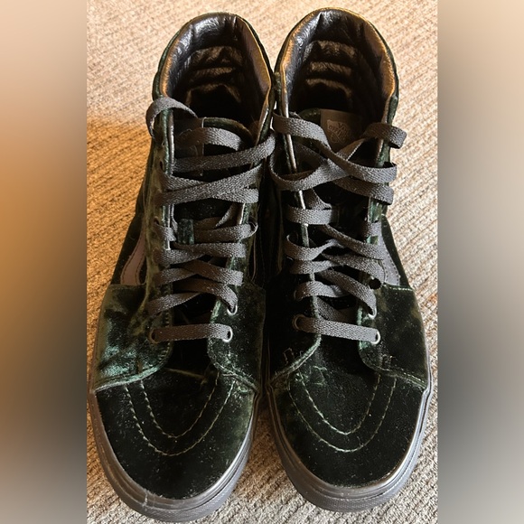 VANS SK8 HI VELVET MENS SHOES - Picture 2 of 6